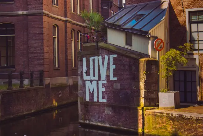 Street art at NDSM wharf in Amsterdam Noord