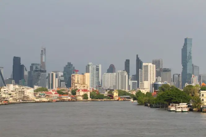 Budget area in Bangkok