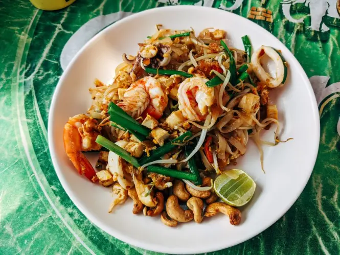 Pad Thai from a Bangkok street stall