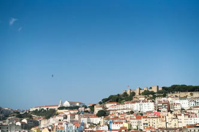 Viewpoint over Alfama in Lisbon