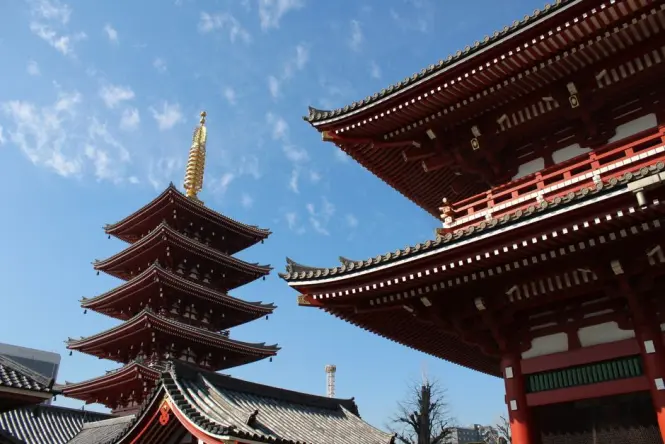 Senso-ji Temple in Tokyo Asakusa