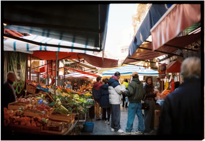 Ballarò market in Palermo