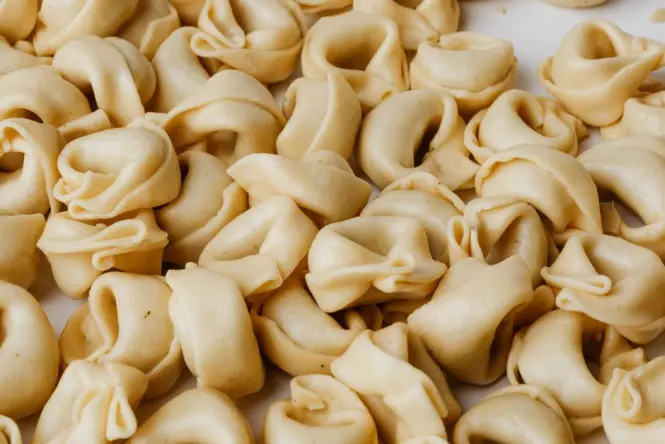 Fresh pasta in Bologna