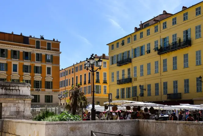 Cours Saleya market in Nice