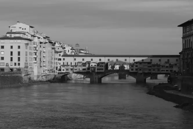 Ponte Vecchio over the Arno in Florence