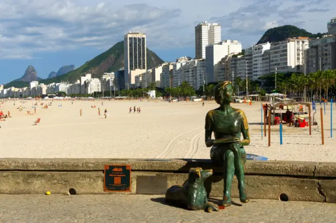 Copacabana promenade in Rio