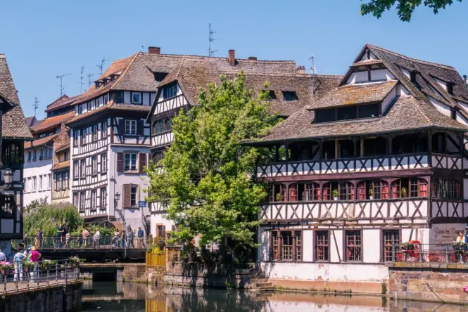 Petite France half-timbered houses