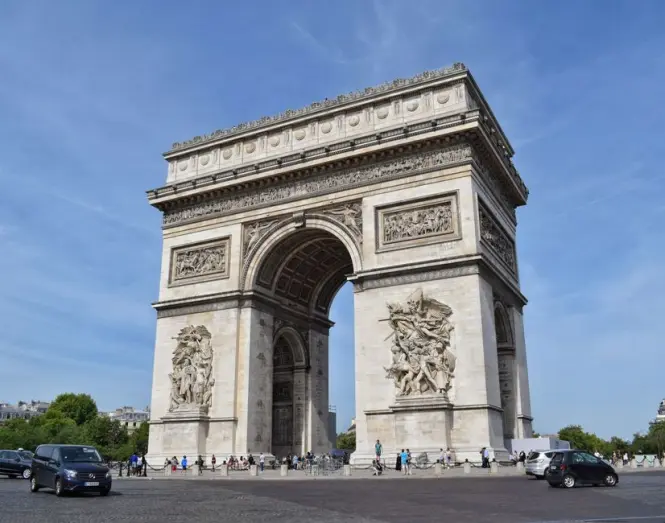 Getting to Arc de Triomphe in Paris