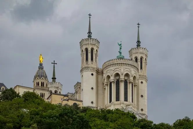 Crypt area of Fourviere Basilica