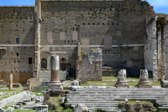 Summer opera stage among Caracalla ruins
