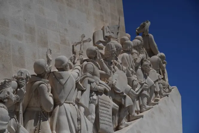 Padrão dos Descobrimentos monument on the Belém waterfront