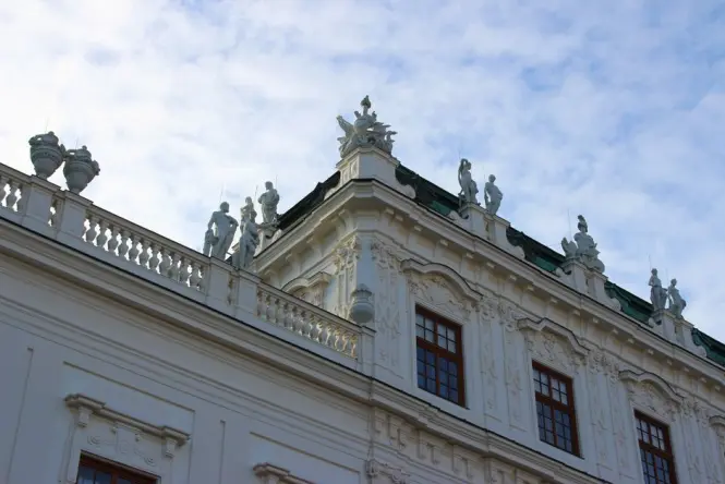 Historic architecture at Belvedere Palace