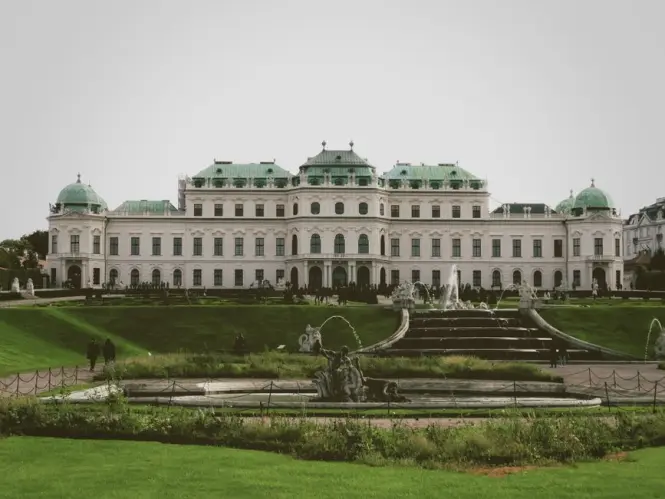 Belvedere Palace main exterior view
