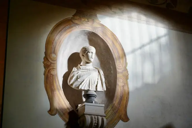 Historic architecture at Borghese Gallery