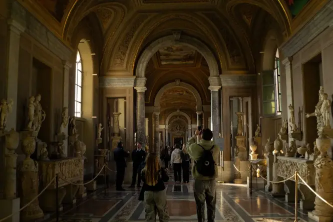 Inside Borghese Gallery