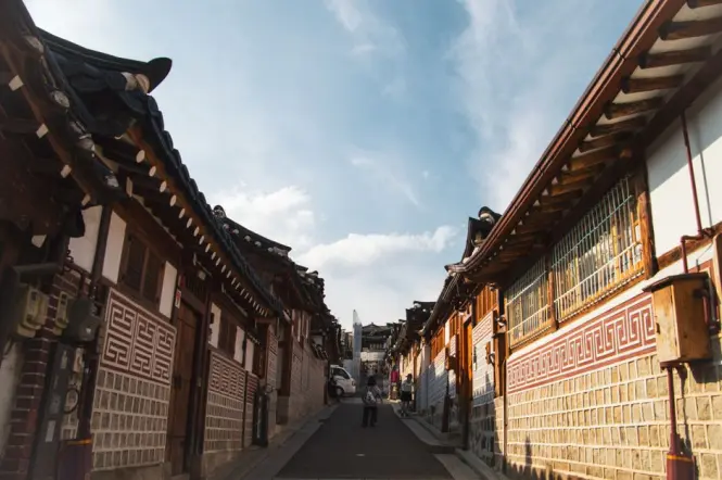 Bukchon Hanok Village main exterior view