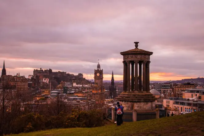 Inside Calton Hill
