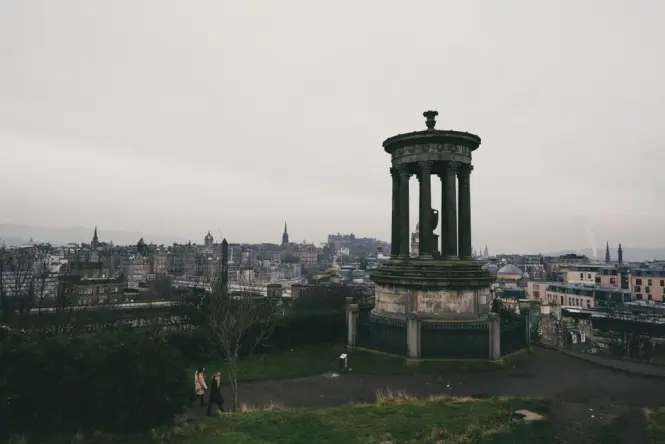 Getting to Calton Hill in Edinburgh