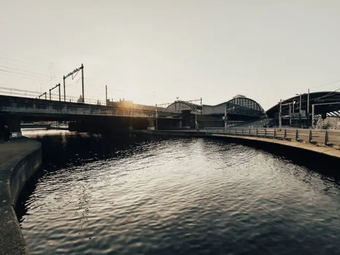 Canal Belt (Grachtengordel) at golden hour