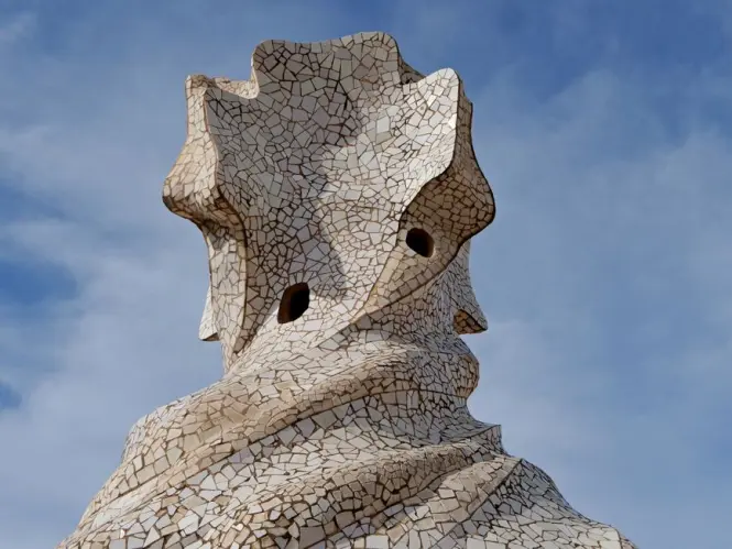 Historic architecture at Casa Mila (La Pedrera)