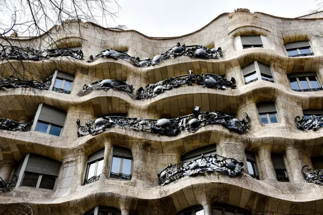 Casa Mila (La Pedrera) main exterior view