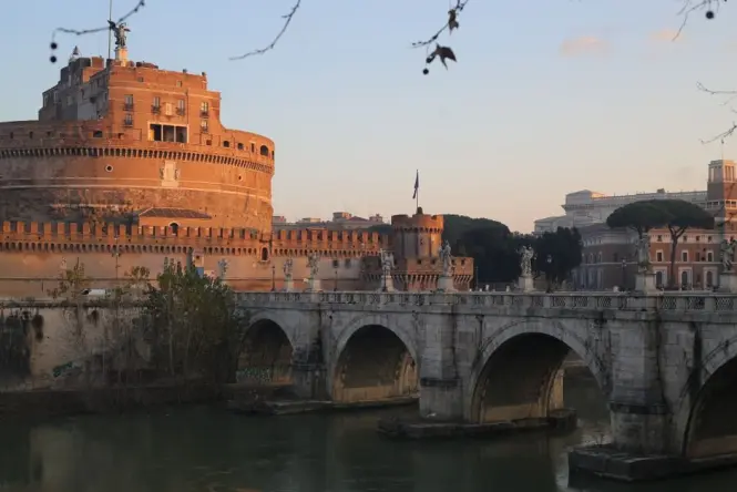 Castel Sant'Angelo at golden hour