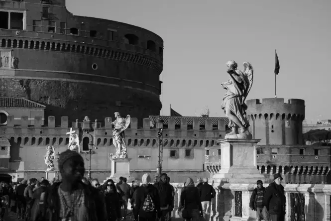 Inside Castel Sant'Angelo