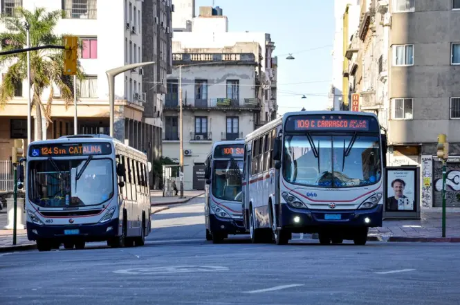 A local orange city bus navigating the historic streets of Palermo
