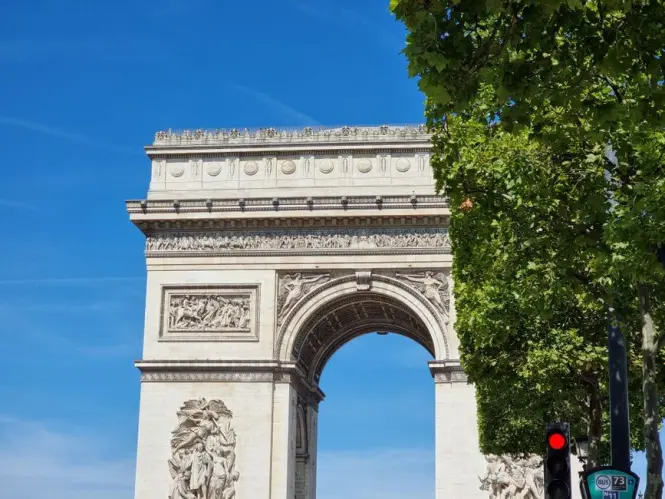 Historic architecture at Champs-Elysees