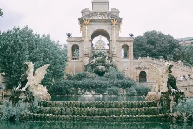 Zoo entrance beside Ciutadella Park