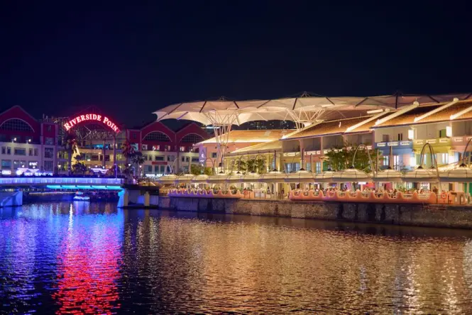 Clarke Quay main exterior view