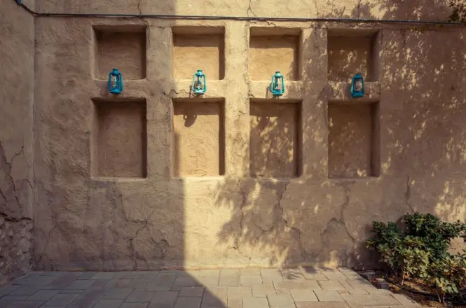 Historic architecture at Desert Safari