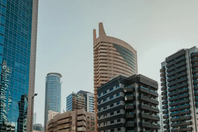 Dubai Marina main exterior view