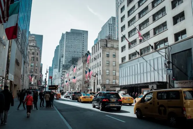 Getting to Fifth Avenue in New York