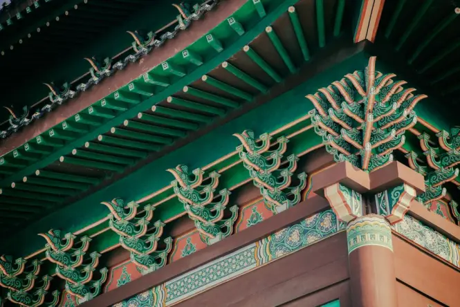 Historic architecture at Gangnam District