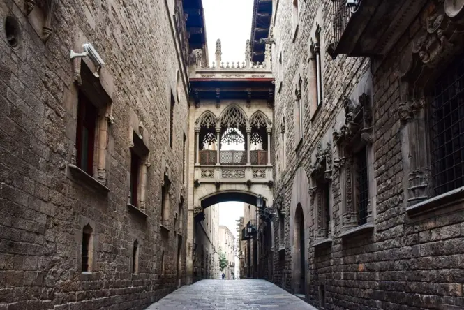 Getting to Gothic Quarter in Barcelona