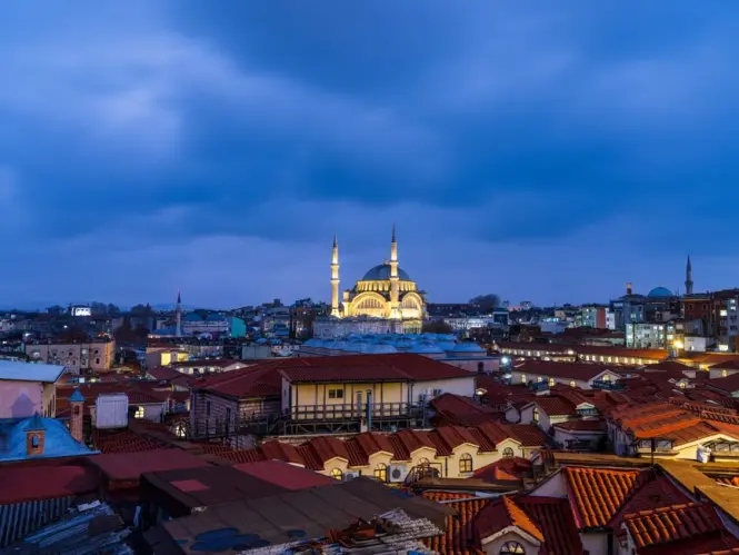 Grand Bazaar at golden hour