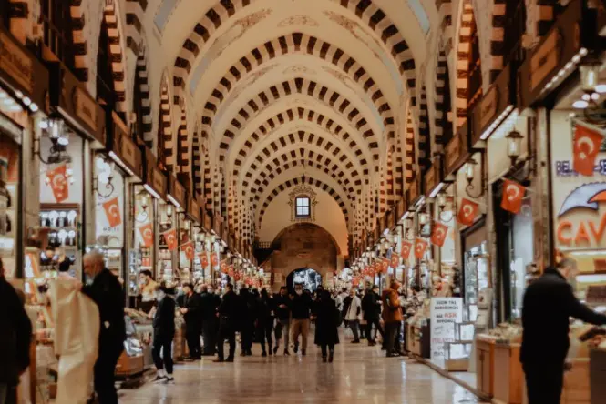 Historic architecture at Grand Bazaar