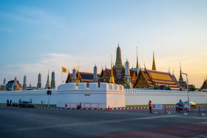 Grand Palace at golden hour