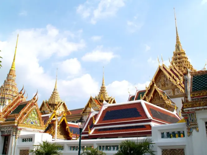 Historic architecture at Grand Palace