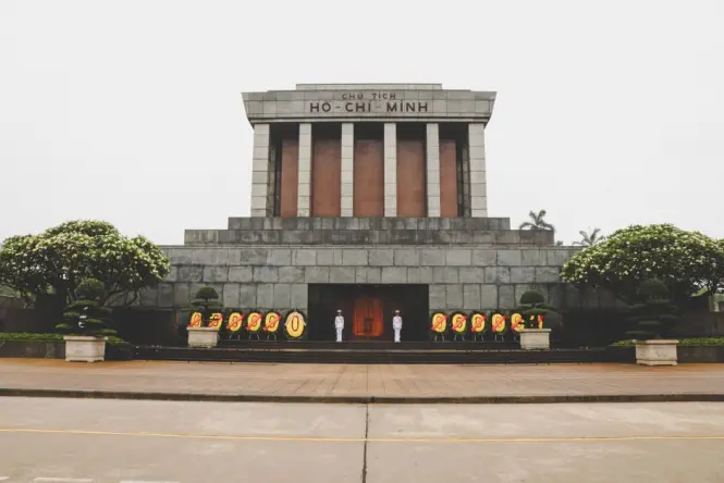 Ho Chi Minh Mausoleum main exterior view