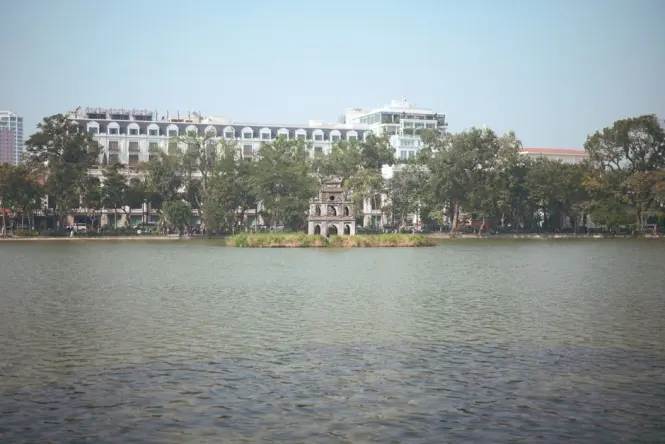 Inside Hoan Kiem Lake