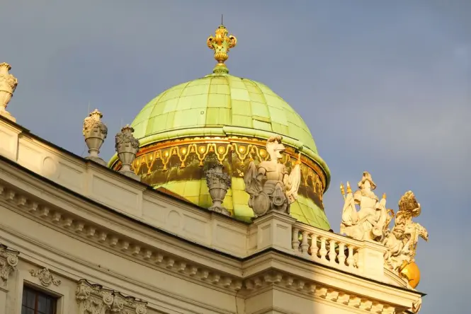 Hofburg Palace at golden hour
