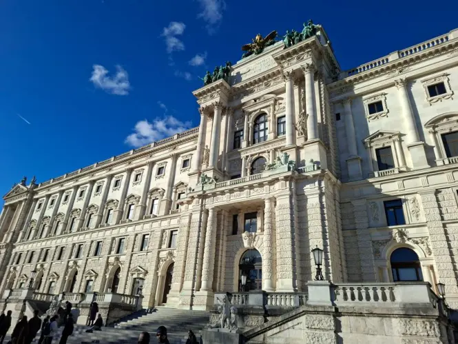 Inside Hofburg Palace