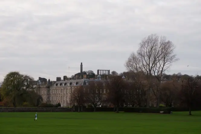 Holyrood Palace main exterior view