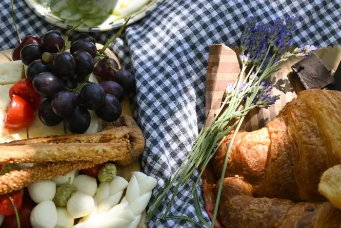 Picnic supplies suitable for bringing to Île Sainte-Marguerite