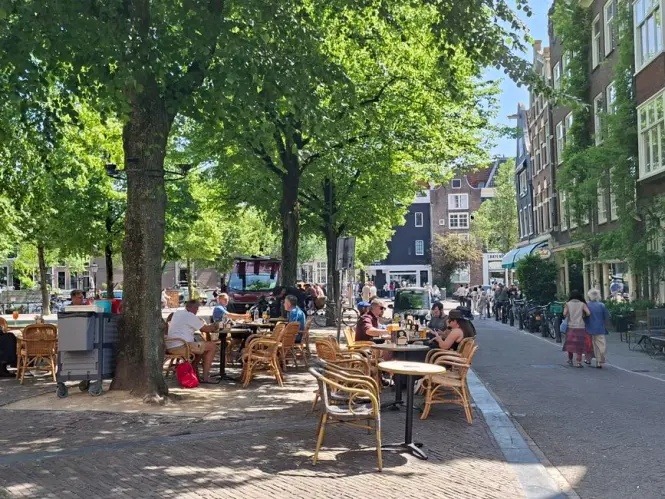 Inside Jordaan district