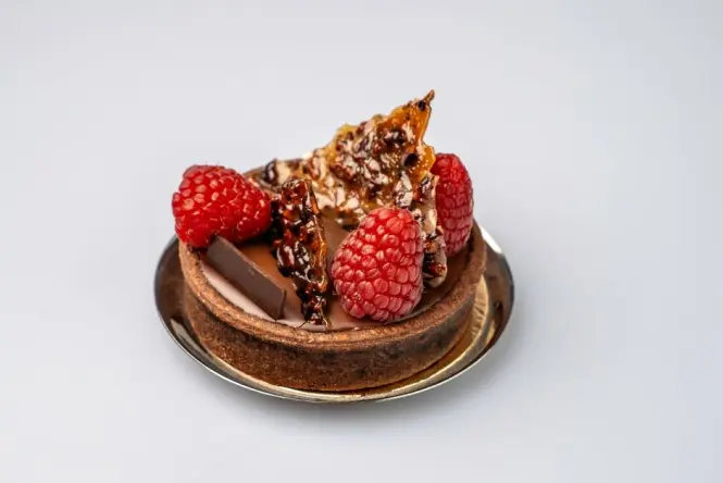 Praline pastries at Les Halles de Lyon