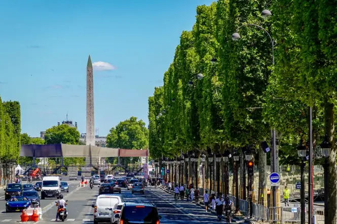 Luxor Obelisk main exterior view
