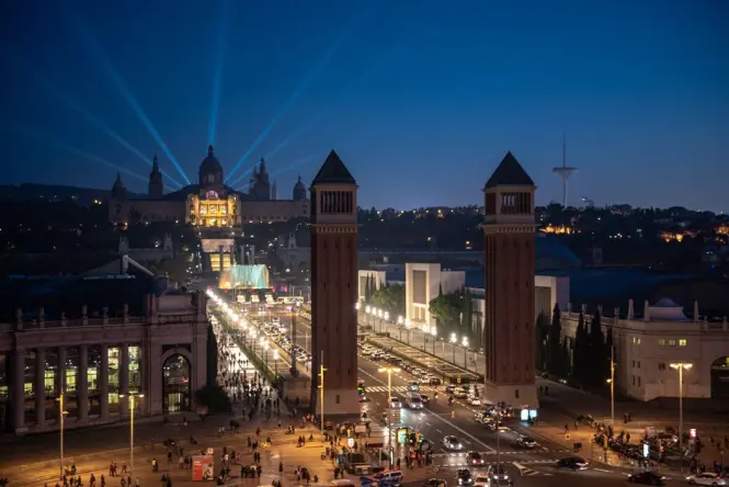 Getting to Magic Fountain of Montjuic in Barcelona